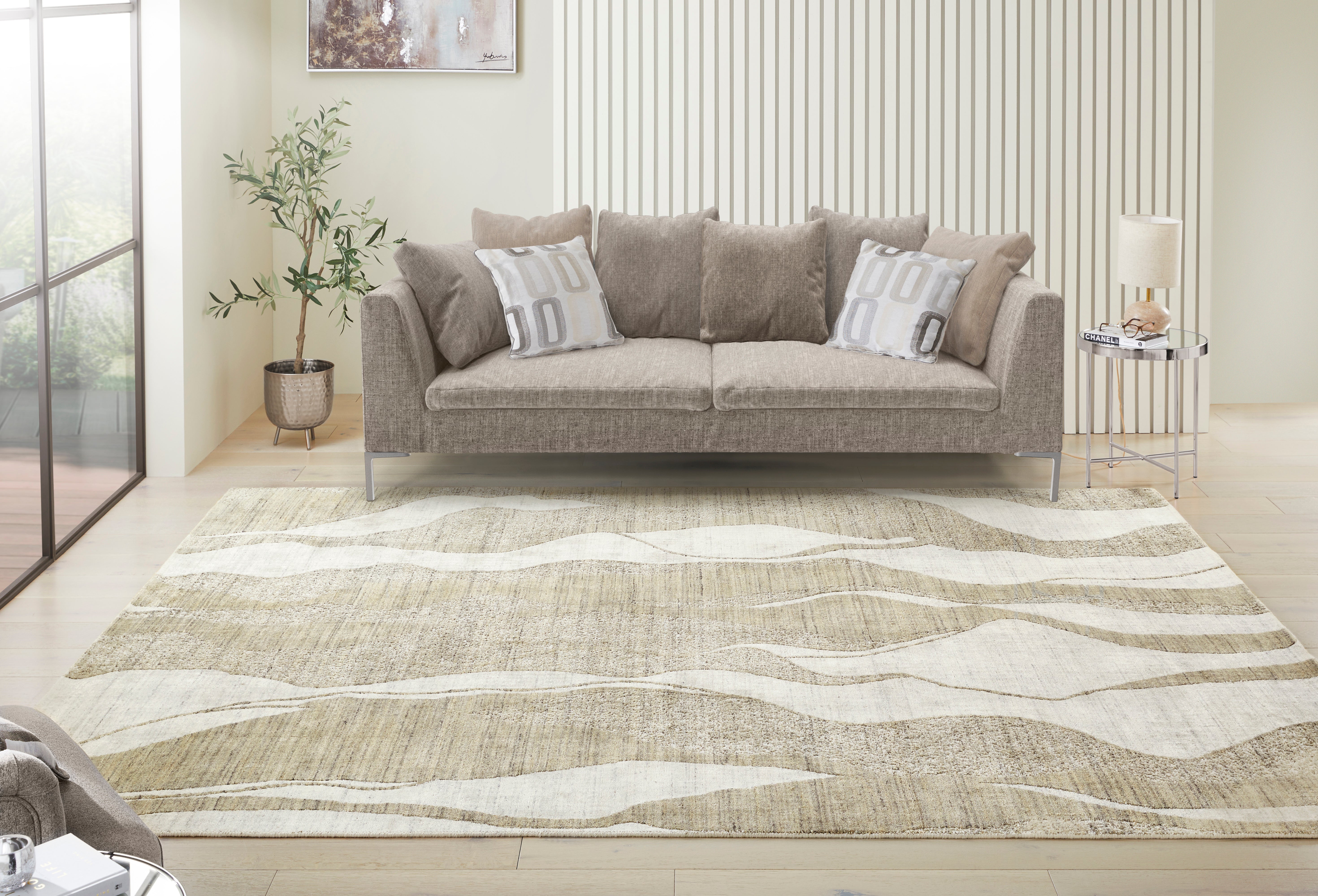Concept Looms Dune DU147 Ivory Mink Rug